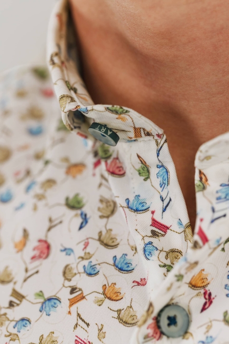 State of Art shirt ss print twill